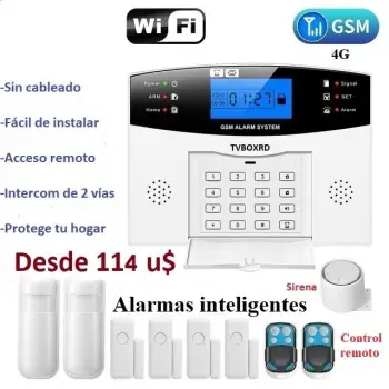 Alarmas inteligentes para tu casa o negocio sin usar cableado