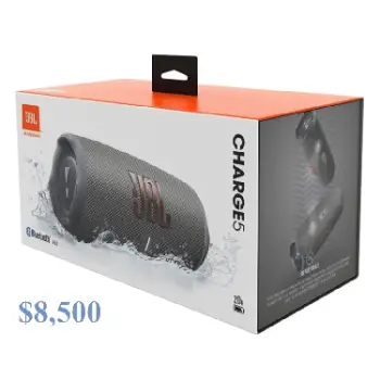 Bocina bluetooth jbl charge 5 nueva 8500