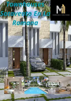 Vendo villas y townhouses en playa nueva romana