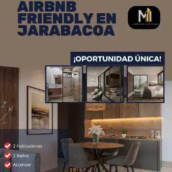 Vendo apartamentos con línea blanca incluida y airbnb friendly en jara