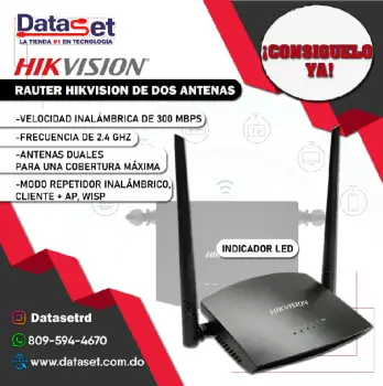 Outer hikvision de dos antenas