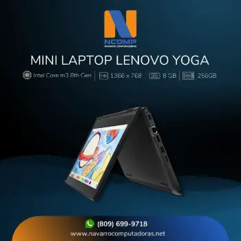 Mini laptop y tablet lenovo thinkpad yoga 11e 11.6 2en 1 touchscreen