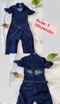 Enterizo jean talla m en santo domingo este