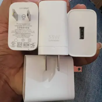 Cargador cabeza supervooc 100 original carga rápida de 33w 1 mes de ga