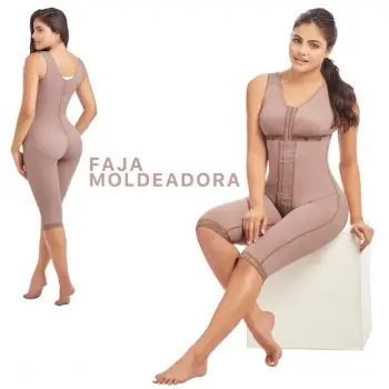 Faja a la rodilla con brasier 100 colombiana
