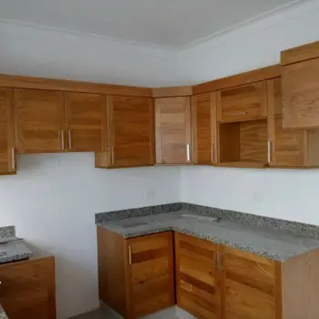 Cocina en madera clara