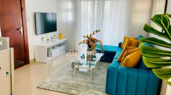 Apartamento amueblado 3 habitaciones res. c/piscina santiago ajda02