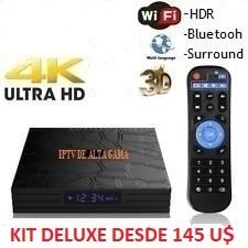 Cajitas 4k uhd de alta gama aquí en república dominicana