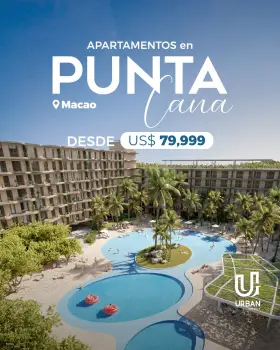 Apartamentos a menos de 1 km de playa macao punta cana