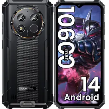 Oukitel wp28e teléfono resistente de  4gb/64gb 10600mah batería androi
