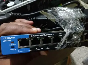 Linksys lgs108p switch poe gigabyte 8 puertos