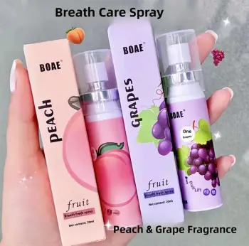 Spray bucal sabor agradable