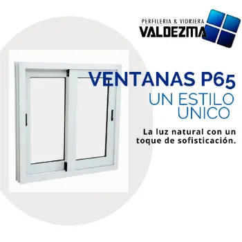Ventanas p65 disponibles en valdezma