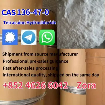 Hot selling pharmaceutical grade 99 tetracaine hydrochloride powder ca