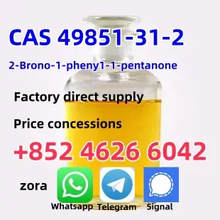 Manufacturer supply raw material cas 49851-31-2 2-bromo-1-phenyl-1-pen