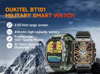 Reloj oukitel bt101 el mejor smart watch 2750
