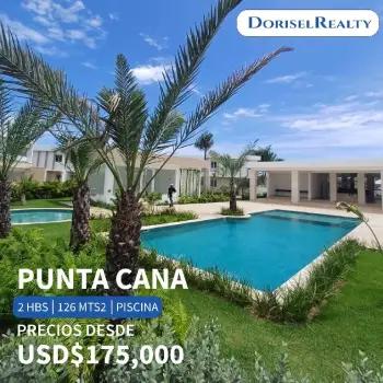 Venta de espectaculares villas en punta cana