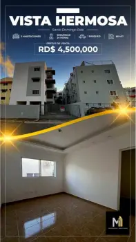 Vendo apartamento en vista hermosa santo domingo este