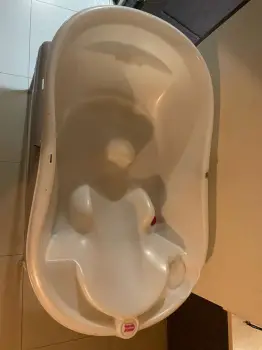Bañera ok baby  caballete soporte