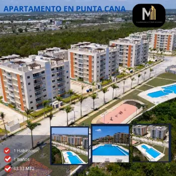 Vendo apartamentos en el residencial en punta cana listo y en plano