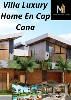 Vendo de villa de lujo en cap. cana