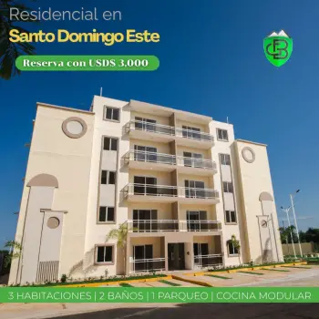 Proyecto de apartamentos en sde 3 habitaciones