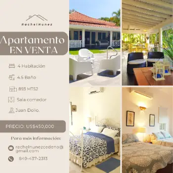 Villa en venta en juan dolio.