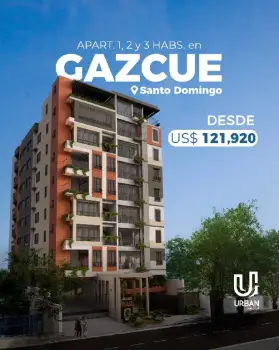 Apartamentos 1 2  3 habitaciones en gazcue