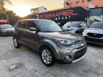 Kia soul lx 2019 gris recien importado