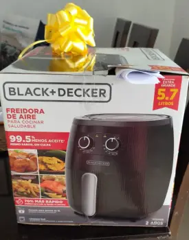 Freidora de aire black and decker 6mil
