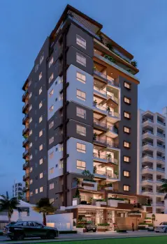Apartamento en venta con terraza privada en bella vista