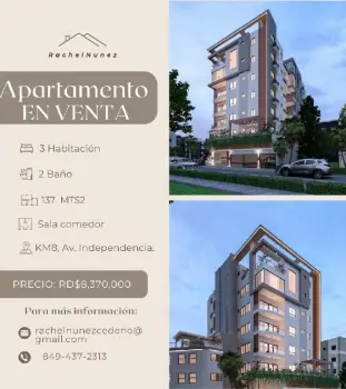 Vendo atractivo proyecto de apartamentos en plano en la prestigiosa zo