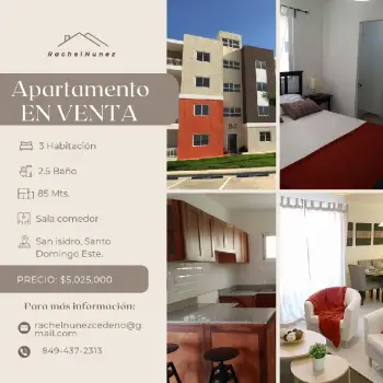 Apartamento en venta en la av. ecologica.