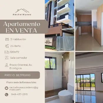 Apartamento en venta en la av. ecologica.