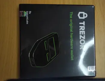 Trezor one cartera