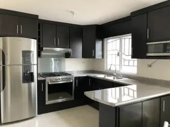 Cocinas modular en negro