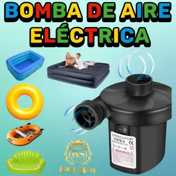 Bomba de aire electrica para colchon inflable  bomba de aire electrica