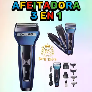 Afeitadora electrica 3 en 1  rasuradora electrica 3 en 1  afeitadora i