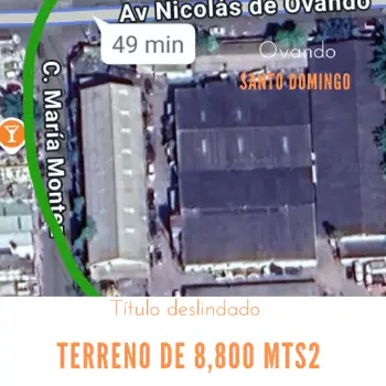 Vendo terreno de 8800 mts2 con 5 naves industriales