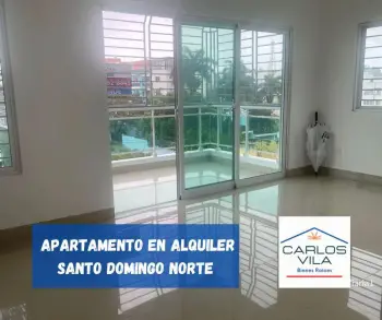 Apartamento en alquiler en santo domingo norte