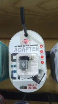 Adaptador otg usb 2.0 a lightning wisdomup yp24