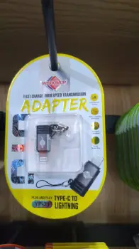 Adaptador otg type c to lightning wisdomup yp21