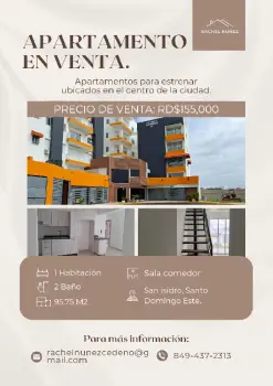 Apartamentos en venta en san isidro.