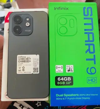Infinix smart 9hd 64gb 3gb3gb ram dual sim 1 mes de garantia