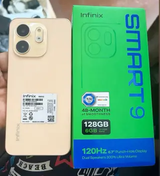 Infinix smart 9 128gb 6gb ram dual sim 1mes de garantia