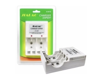 Cargador para pilas bateria 9v aa aaa doble a y triple aaa