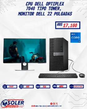 Cpu dell optiplex 7040 tipo tower