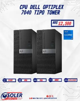 Cpu dell optiplex 7040 tipo tower