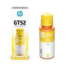 Botella de tinta hp g52 amarillo 70ml