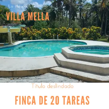 Finca de 20 tareas recreativas con casa campestre piscina jacuzzi en s